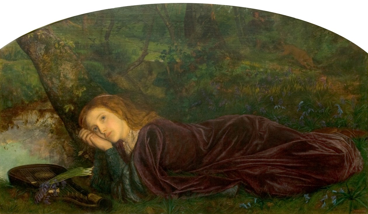 De Kloof in de Luit, 1861-62 door Arthur Hughes
