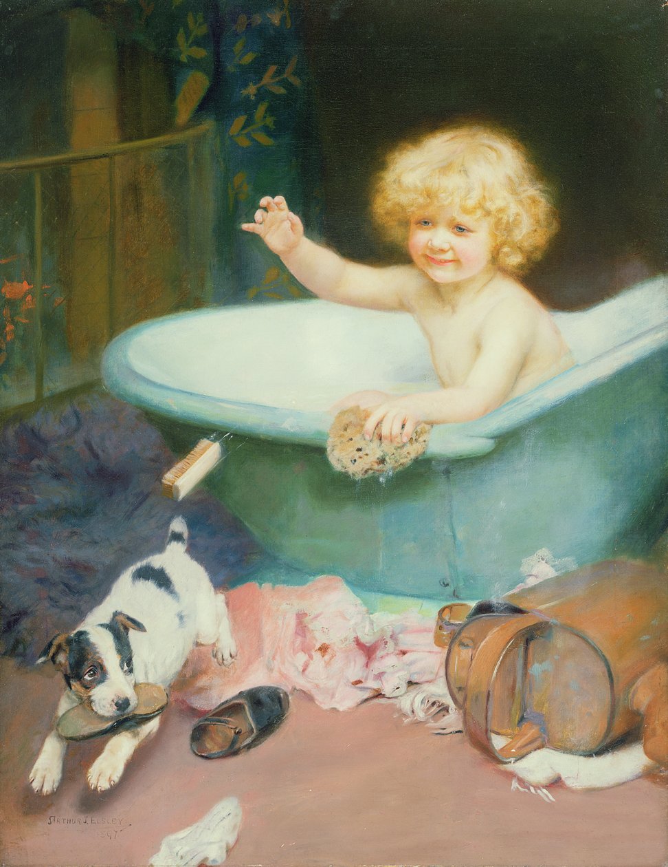 Badtijd door Arthur John Elsley