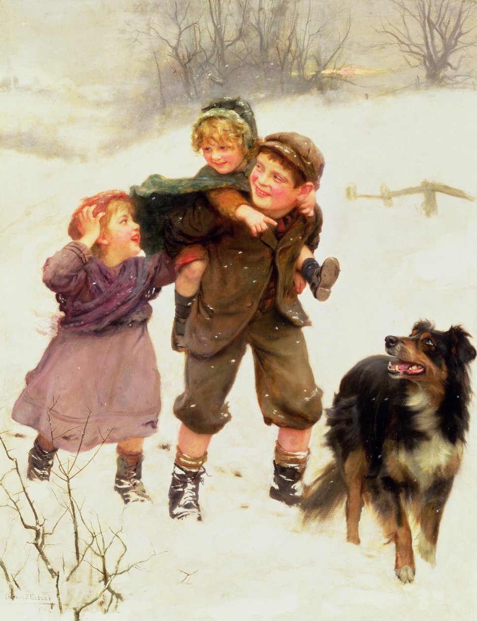 Het Varkensritje door Arthur John Elsley