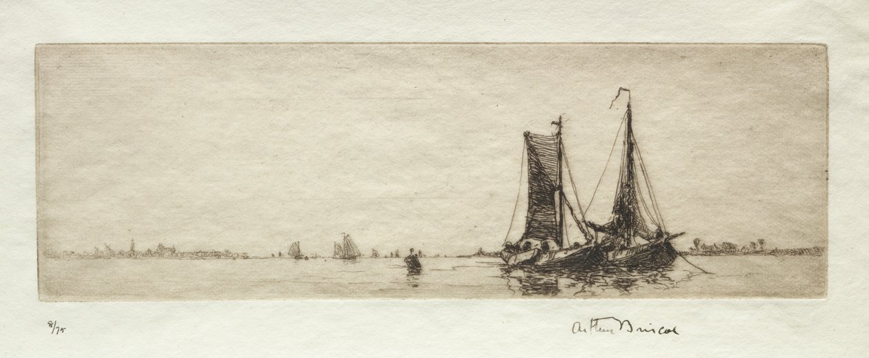Sand Creek, Veere door Arthur John Trevor Briscoe