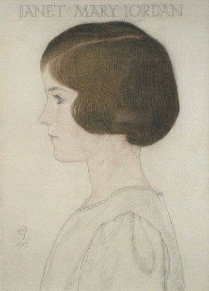 Janet Mary Jordan door Arthur Joseph Gaskin