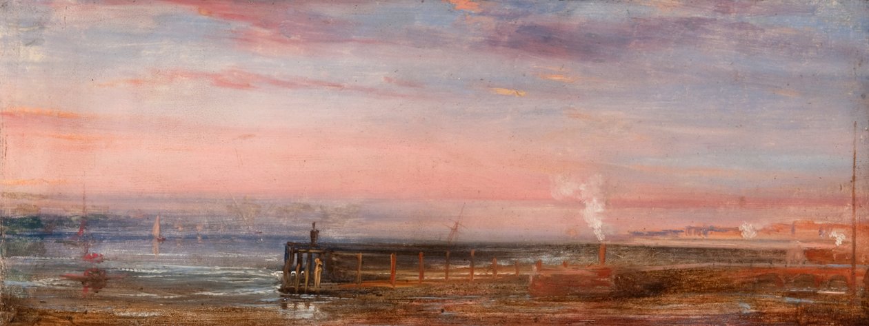 Craig Pier, Avondlandschap door Arthur Lee
