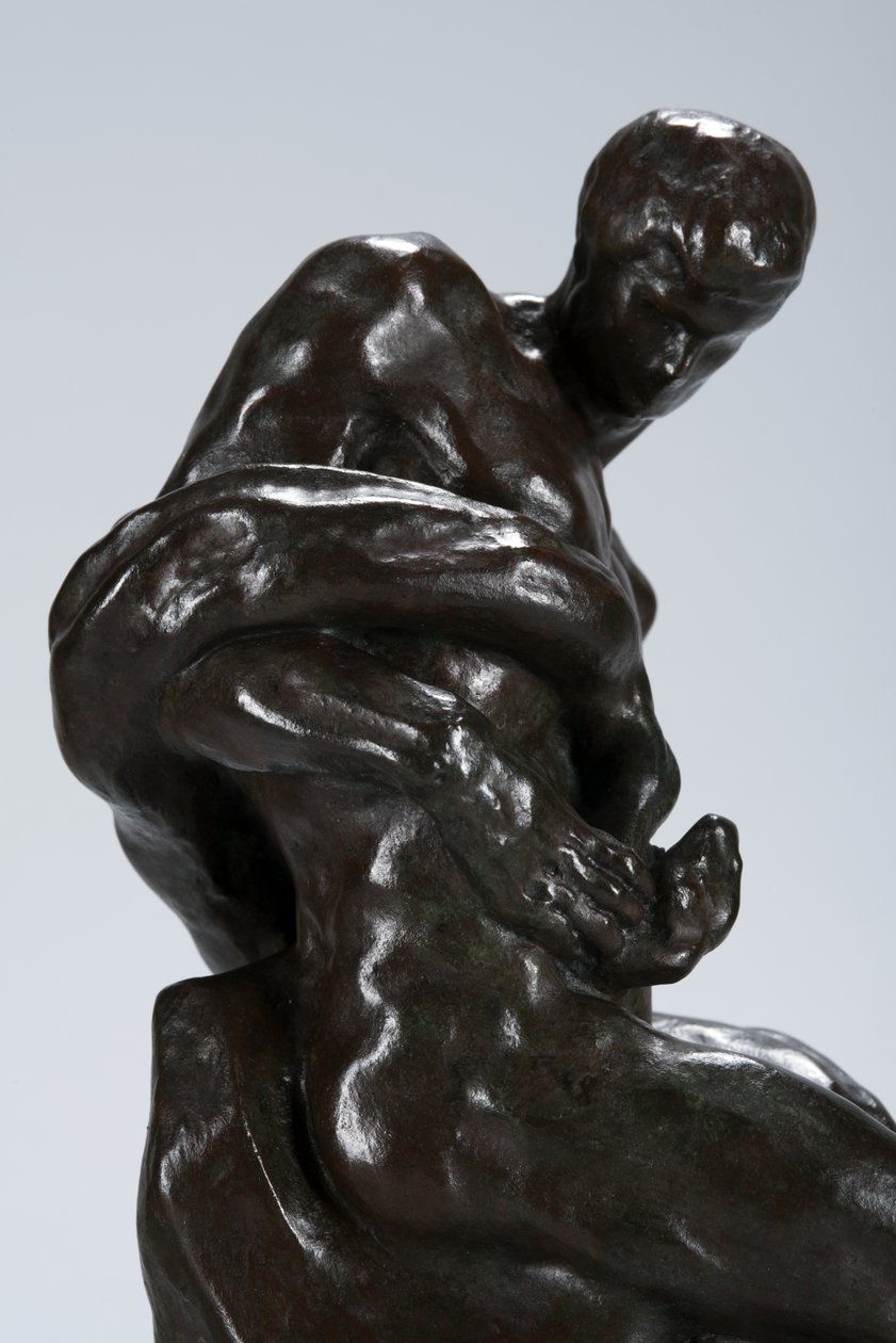 Man en slang door Arthur Putnam