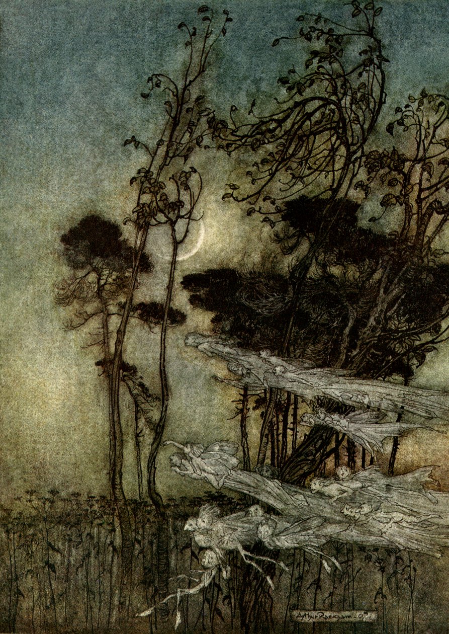 Een Midzomernachtsdroom door Arthur Rackham