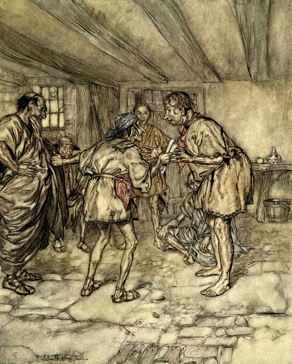 Een Midzomernachtsdroom door Arthur Rackham