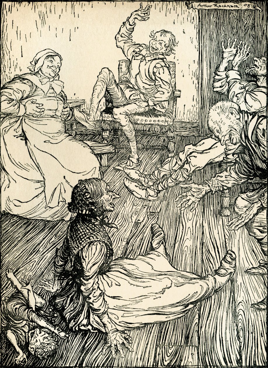 Een Midzomernachtsdroom door Arthur Rackham