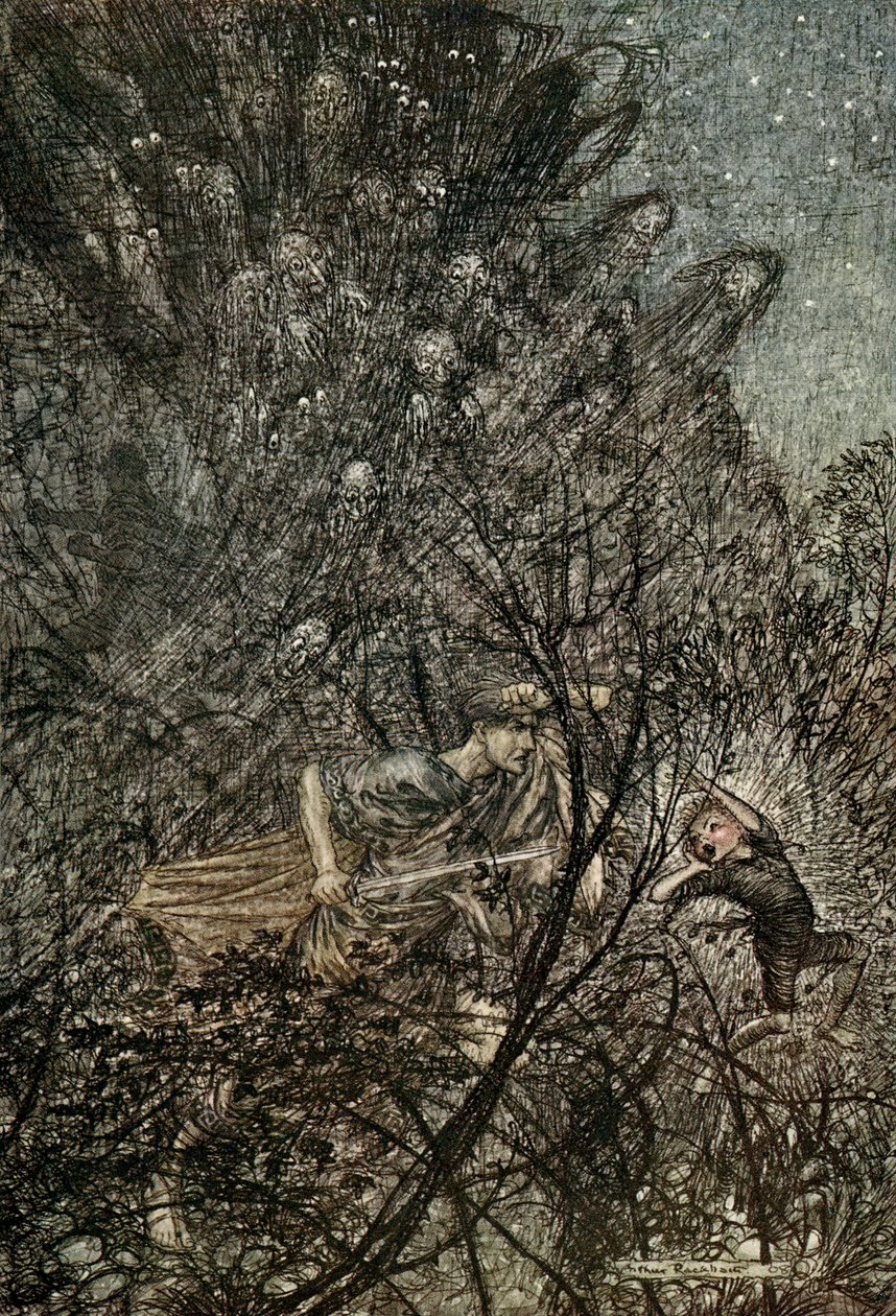 Een Midzomernachtsdroom door Arthur Rackham