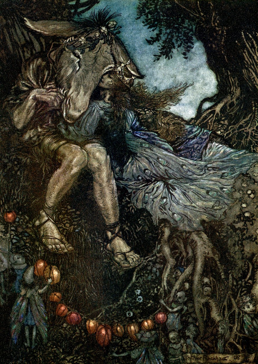 Een Midzomernachtsdroom door Arthur Rackham