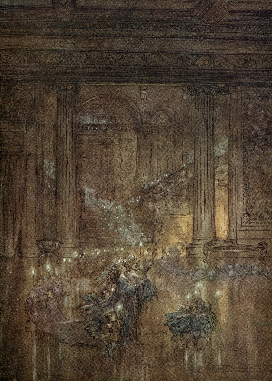 Een Midzomernachtsdroom door Arthur Rackham