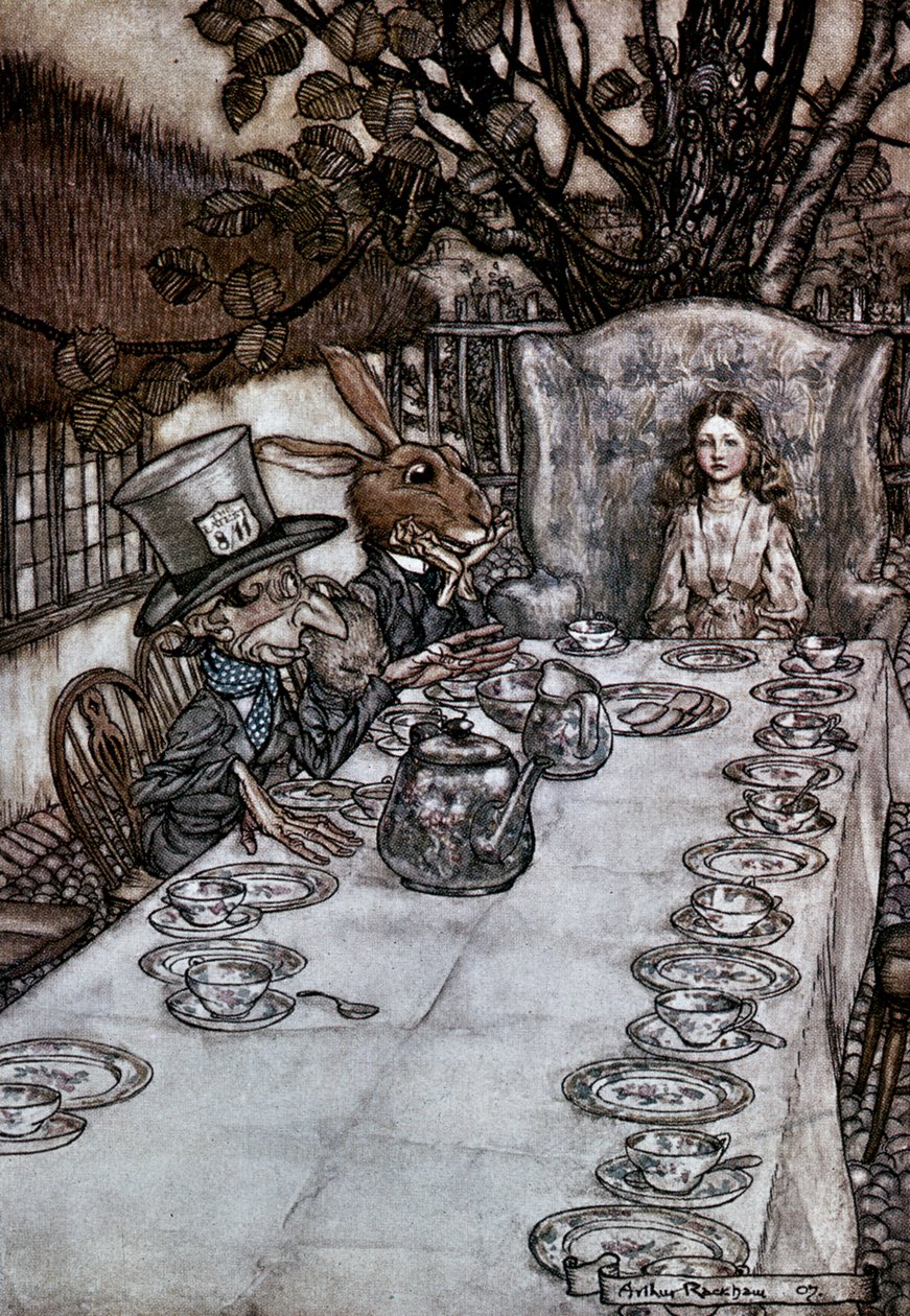 Alice in Wonderland door Arthur Rackham