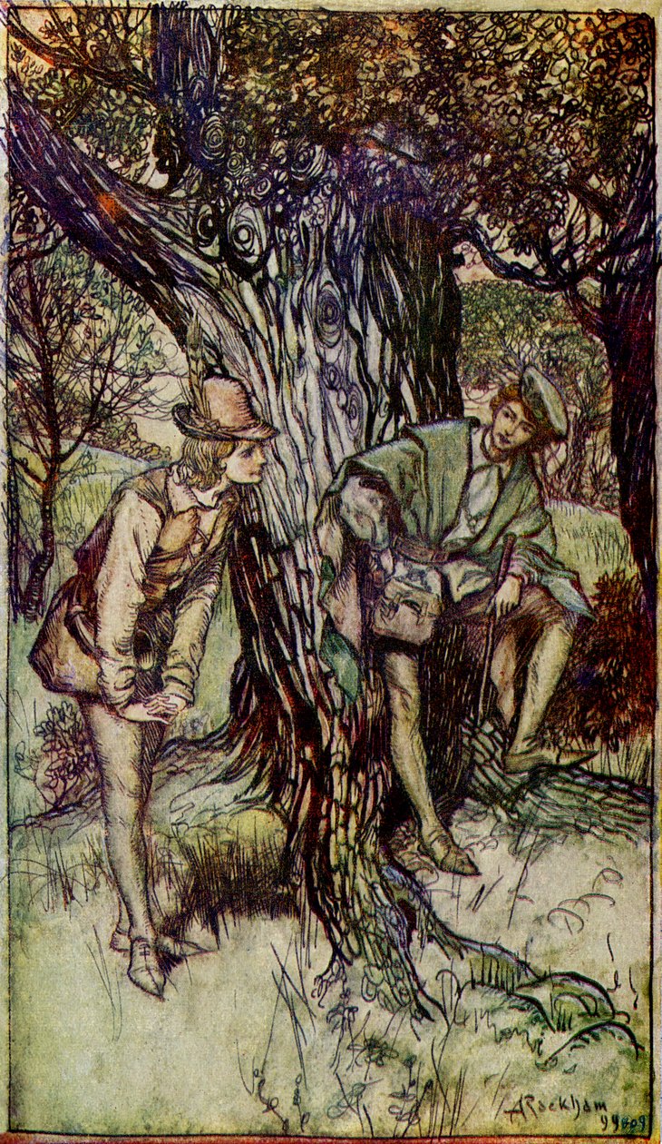 Zoals het U Bevalt door Arthur Rackham