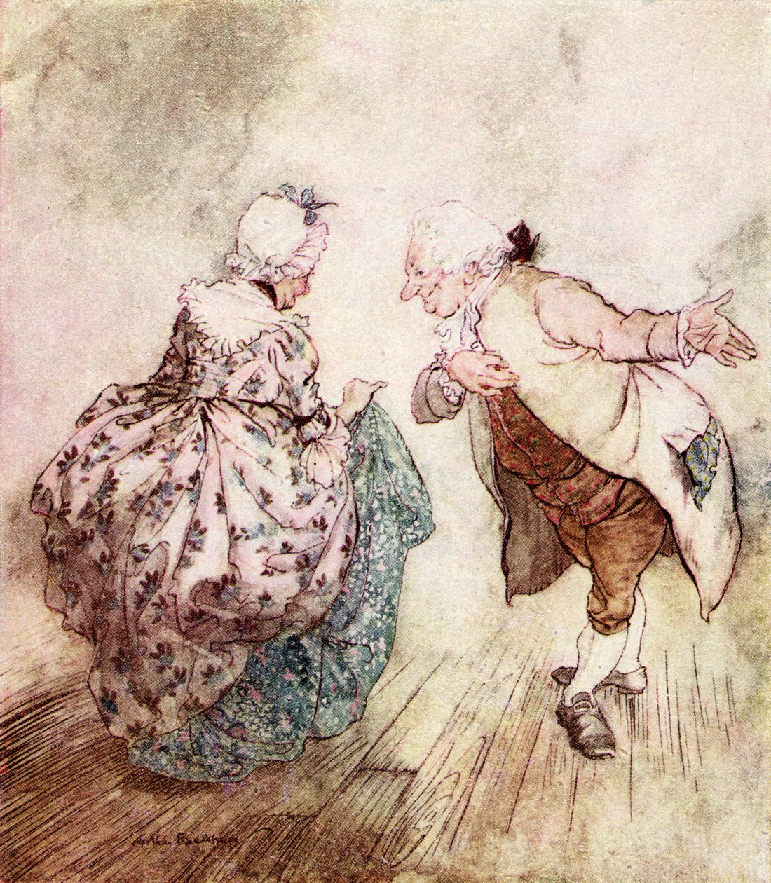 Een kerstlied van Charles Dickens door Arthur Rackham
