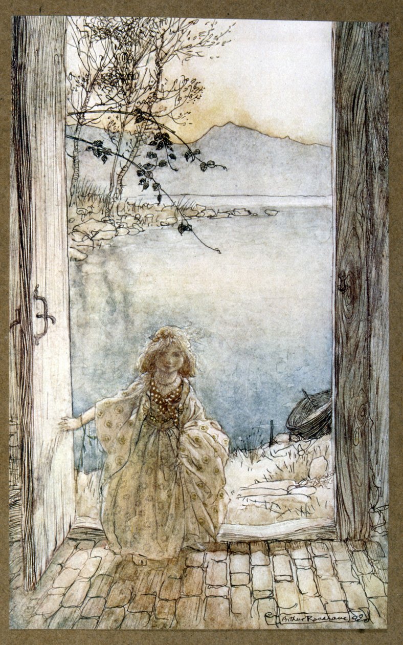 Ondine door Arthur Rackham