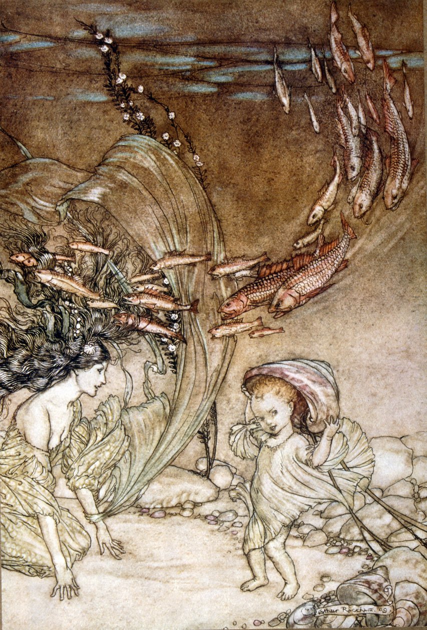 Ondine door Arthur Rackham