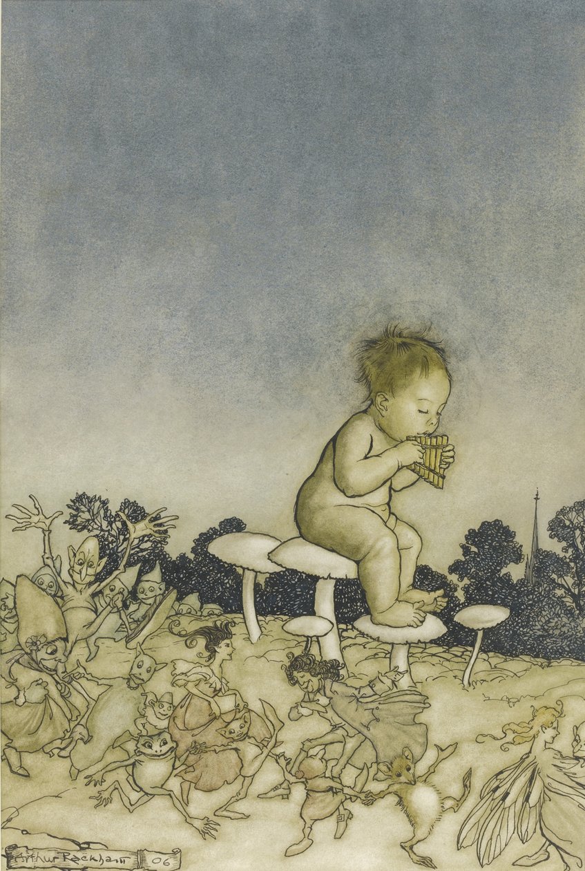 Peter Pan, 1906 door Arthur Rackham