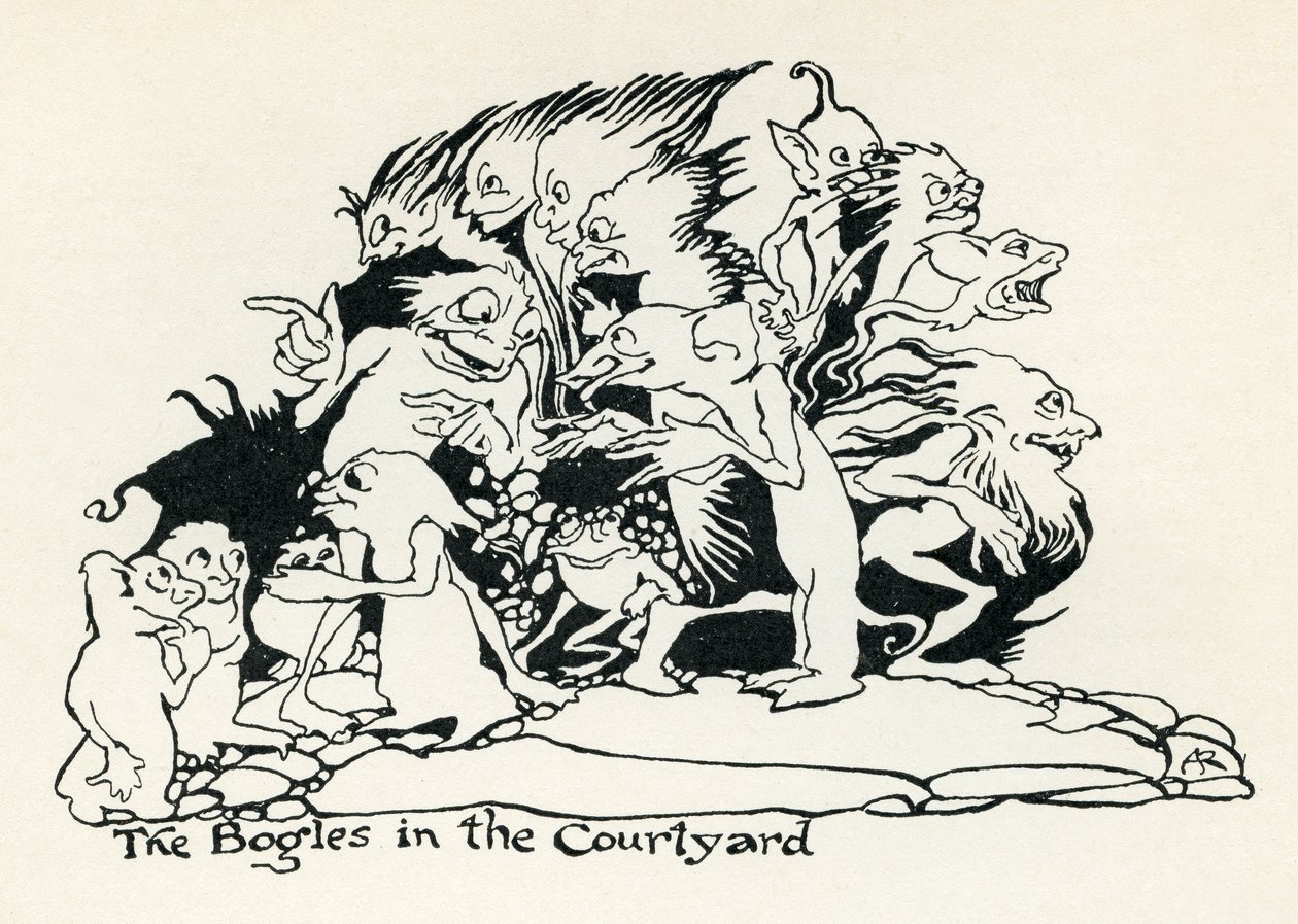 De gouden bal door Arthur Rackham