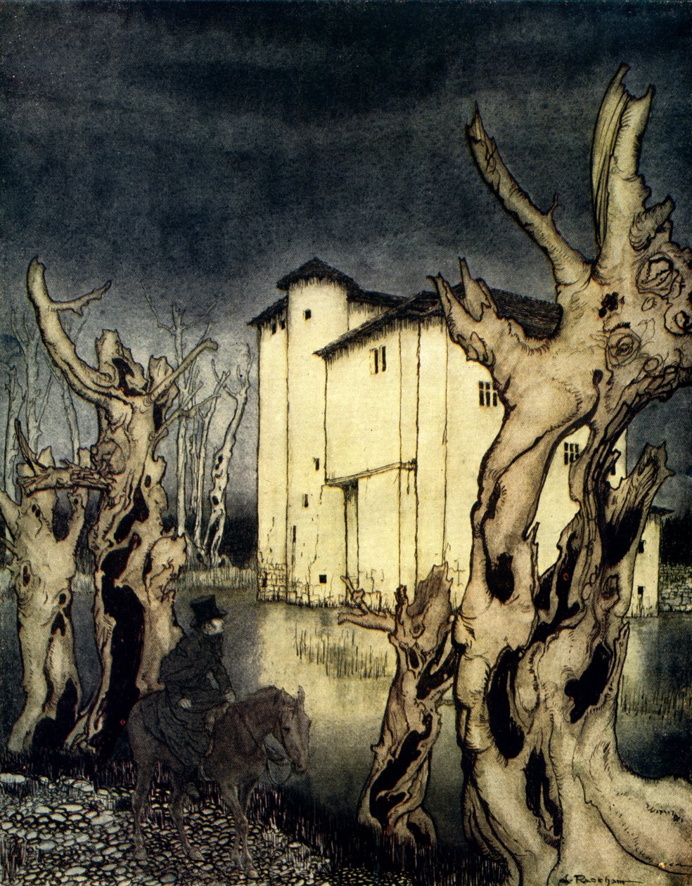 Onbekend schilderij door Arthur Rackham