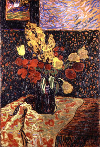 Bloemen door Arthur Segal