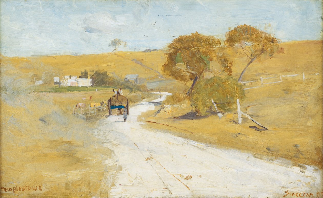 Bij Templestowe door Arthur Streeton