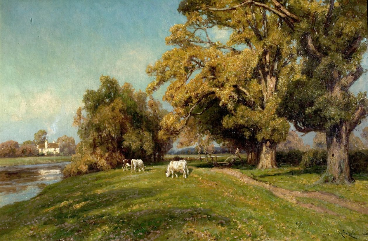 Grove Farm, Lenton, Nottingham door Arthur Walker Redgate