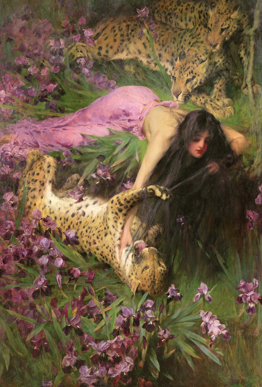 De tovenares, c.1901 door Arthur Wardle