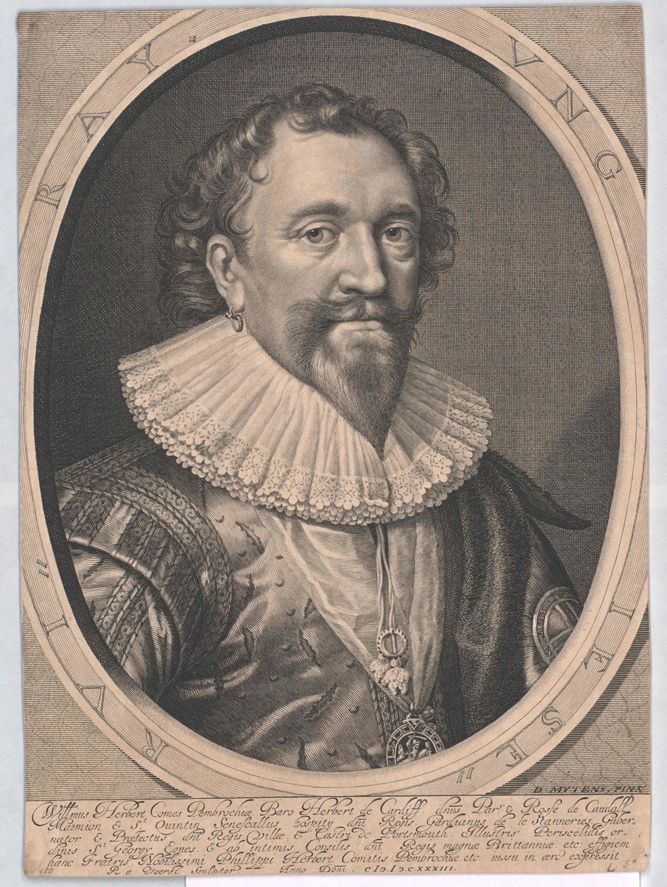 3e Graaf van Pembroke Herbert door Artist Unknown