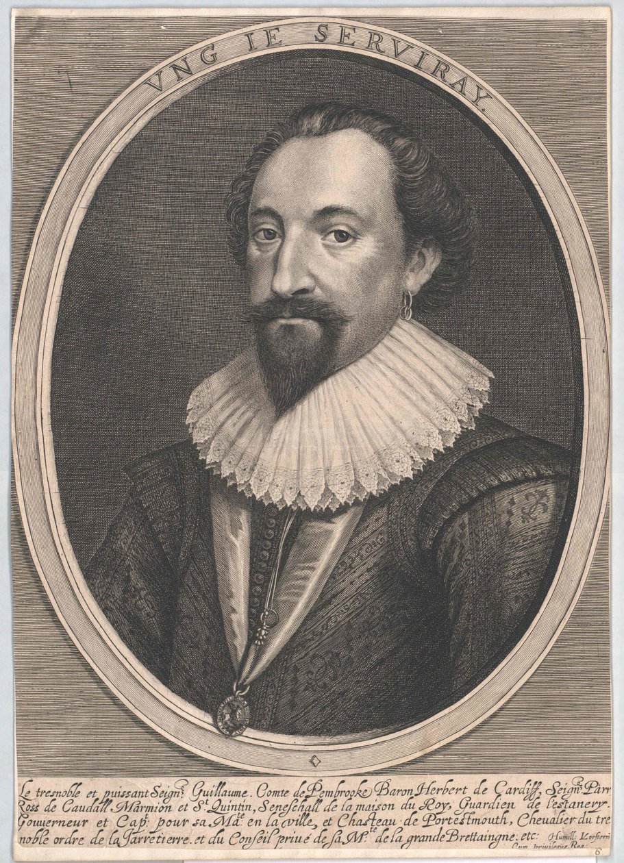 3e Graaf van Pembroke Herbert door Artist Unknown