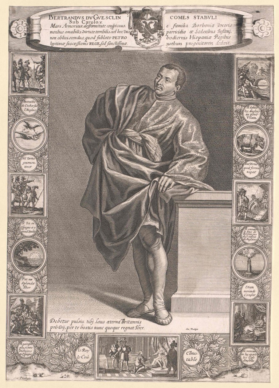 Bertrand du Guesclin door Artist Unknown