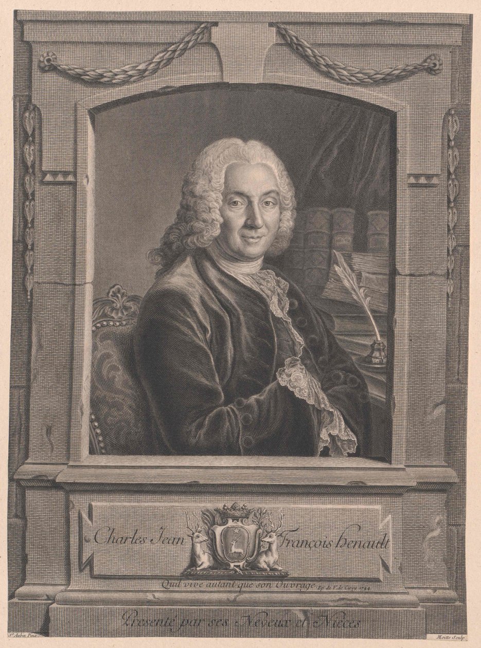 Charles-Jean-Francois Henault door Artist Unknown