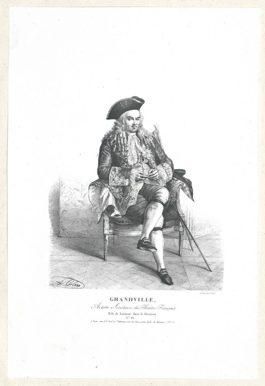Charles Francois Grandin door Artist Unknown