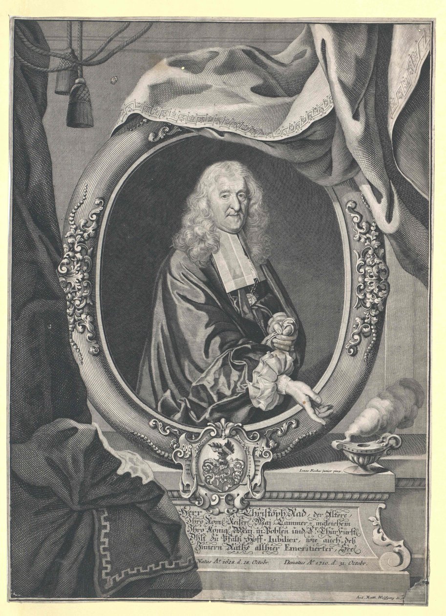 Christoph von Rad door Artist Unknown