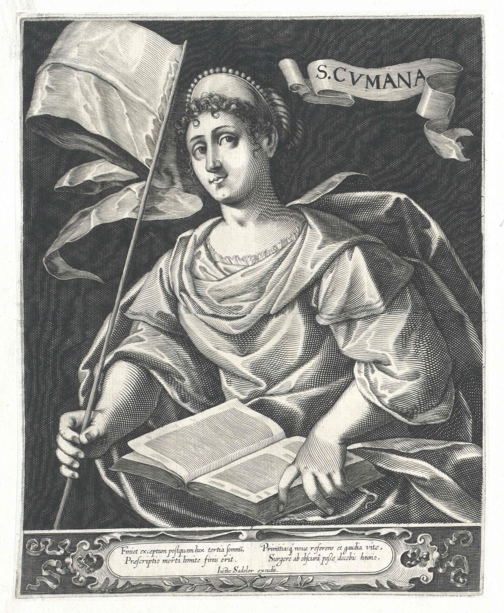 Cumaean Sibyl, door Artist Unknown
