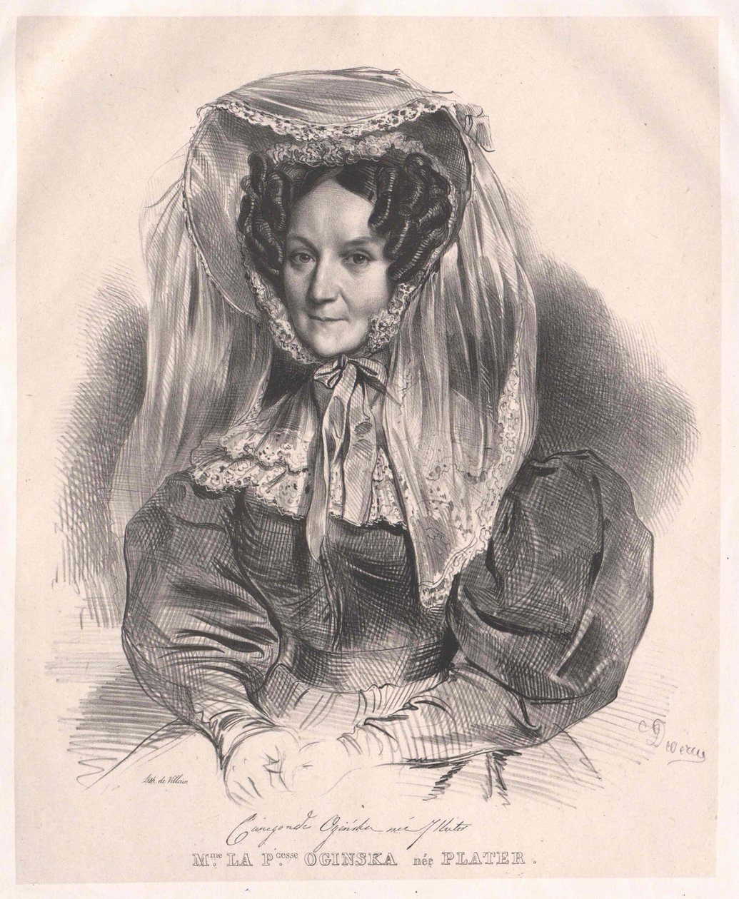 Cunigunde gravin van Plater door Artist Unknown