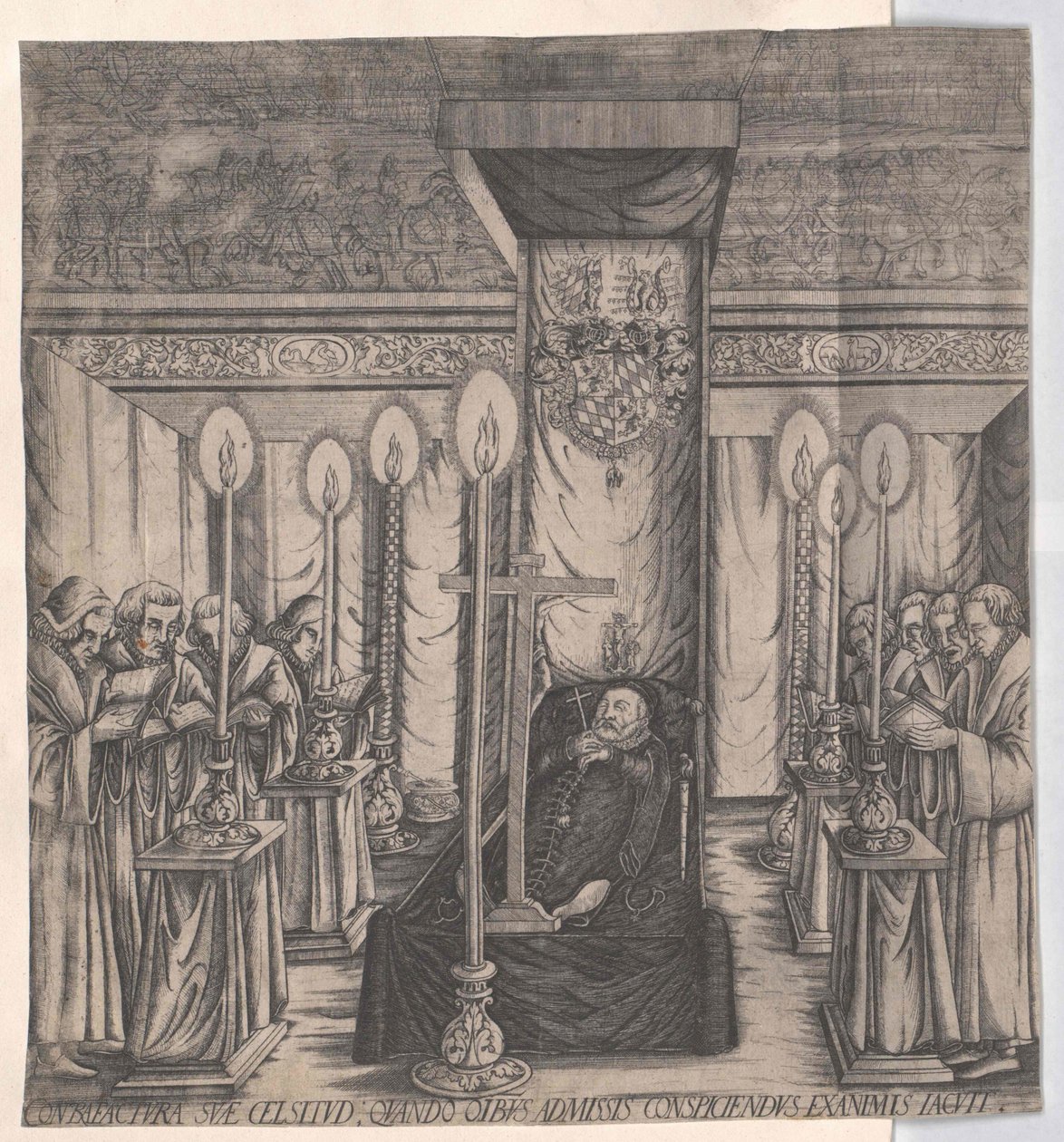 Hertog van Beieren Albrecht V. door Artist Unknown