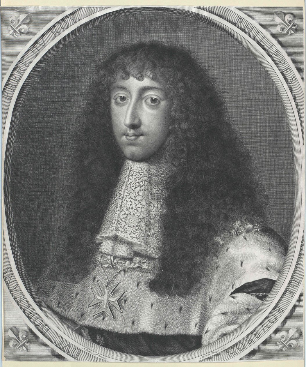 Hertog van Orléans Philipp door Artist Unknown