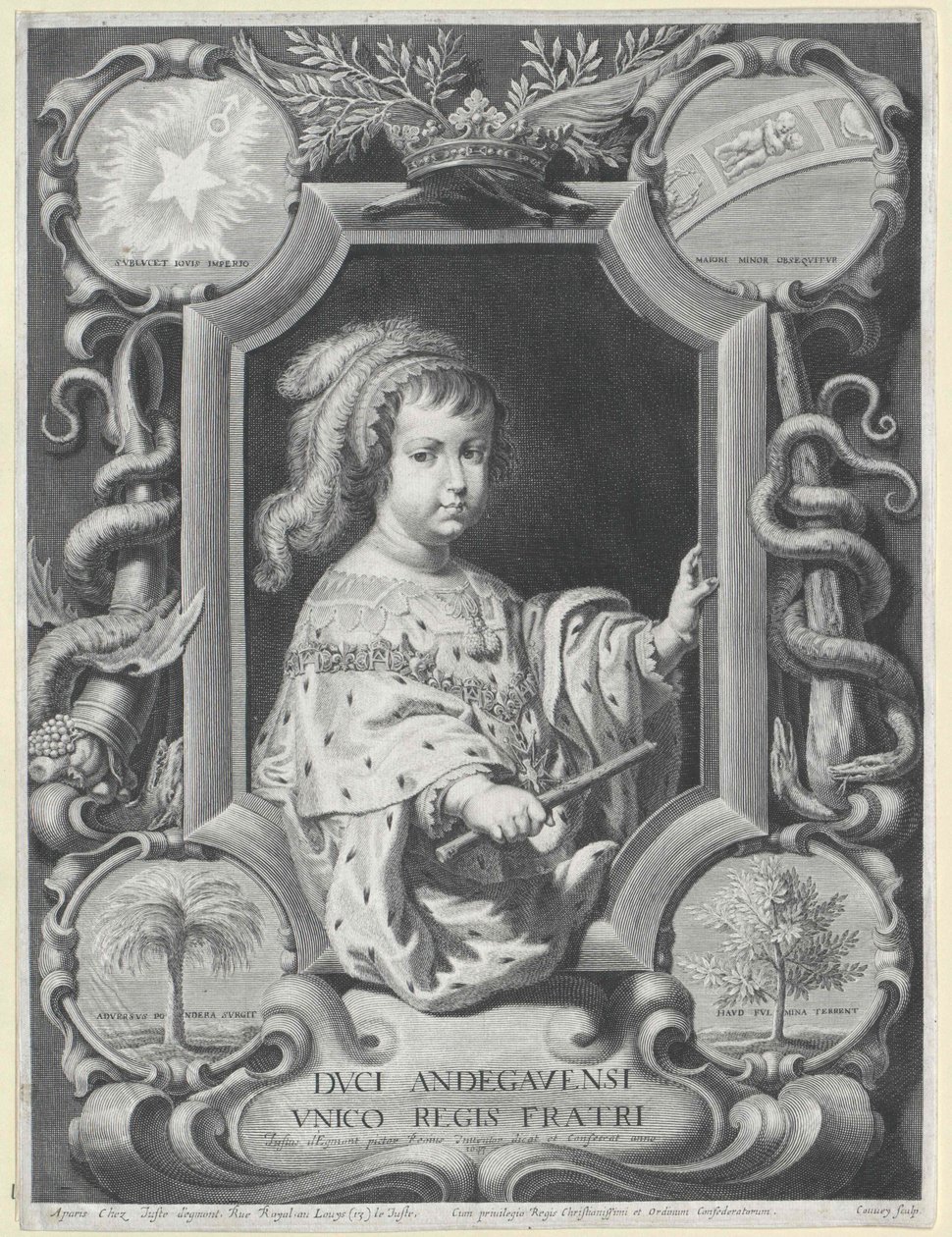 Hertog van Orléans Philipp door Artist Unknown
