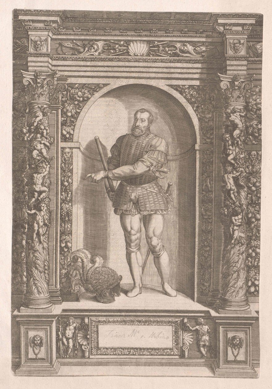 Duke of Urbino Franz Maria von Rovere door Artist Unknown
