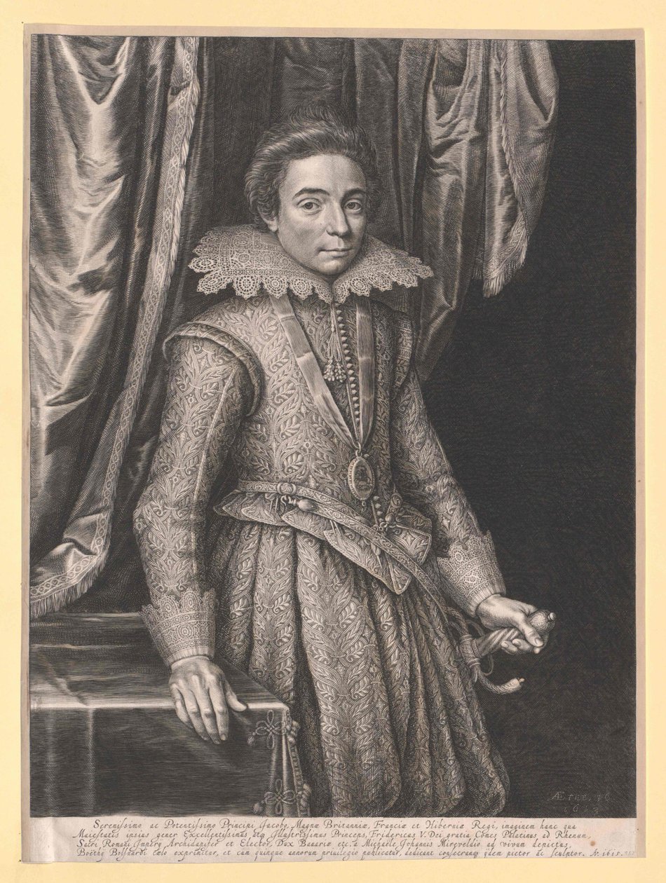Keurvorst Frederik V. door Artist Unknown