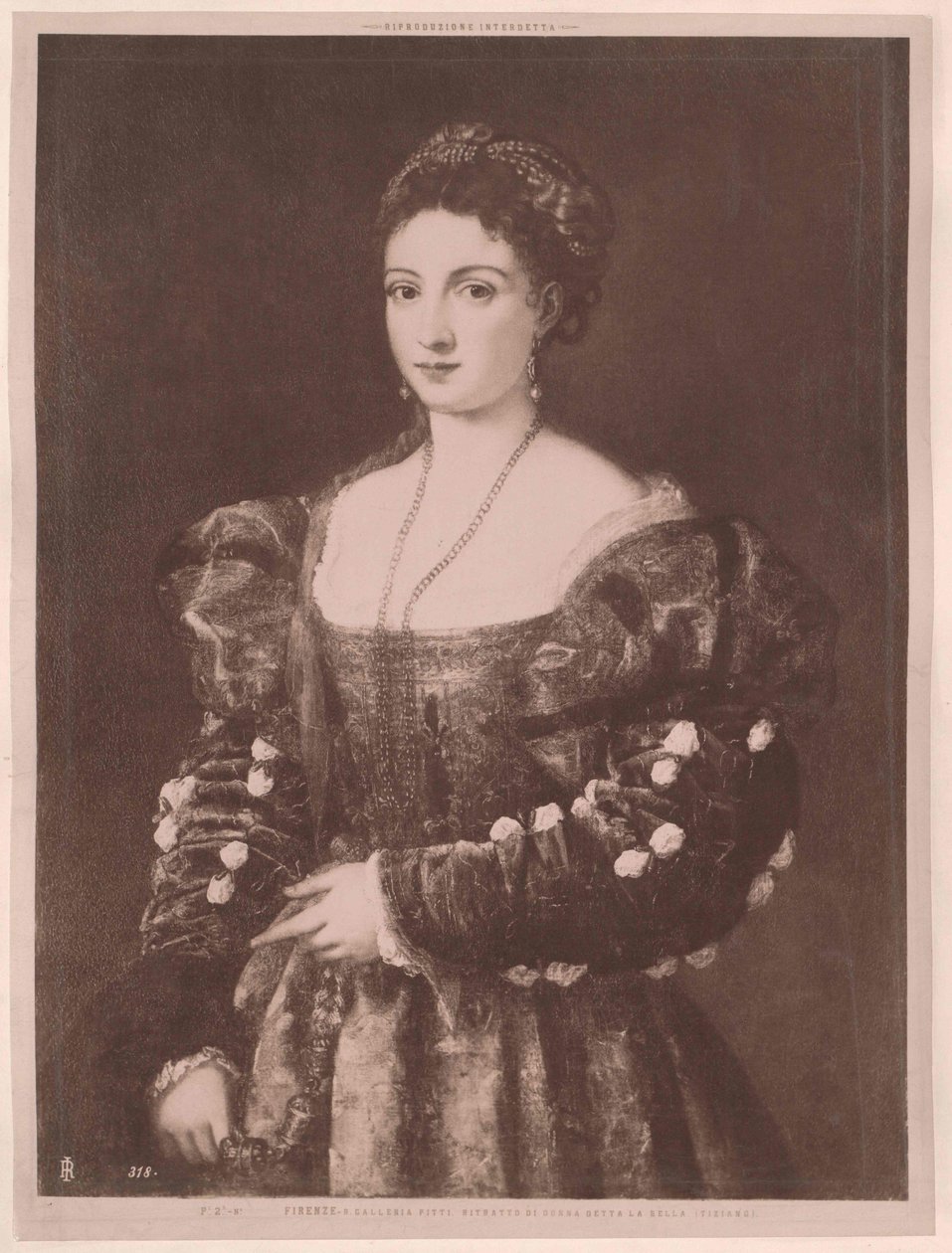 Eleonora Gonzaga door Artist Unknown