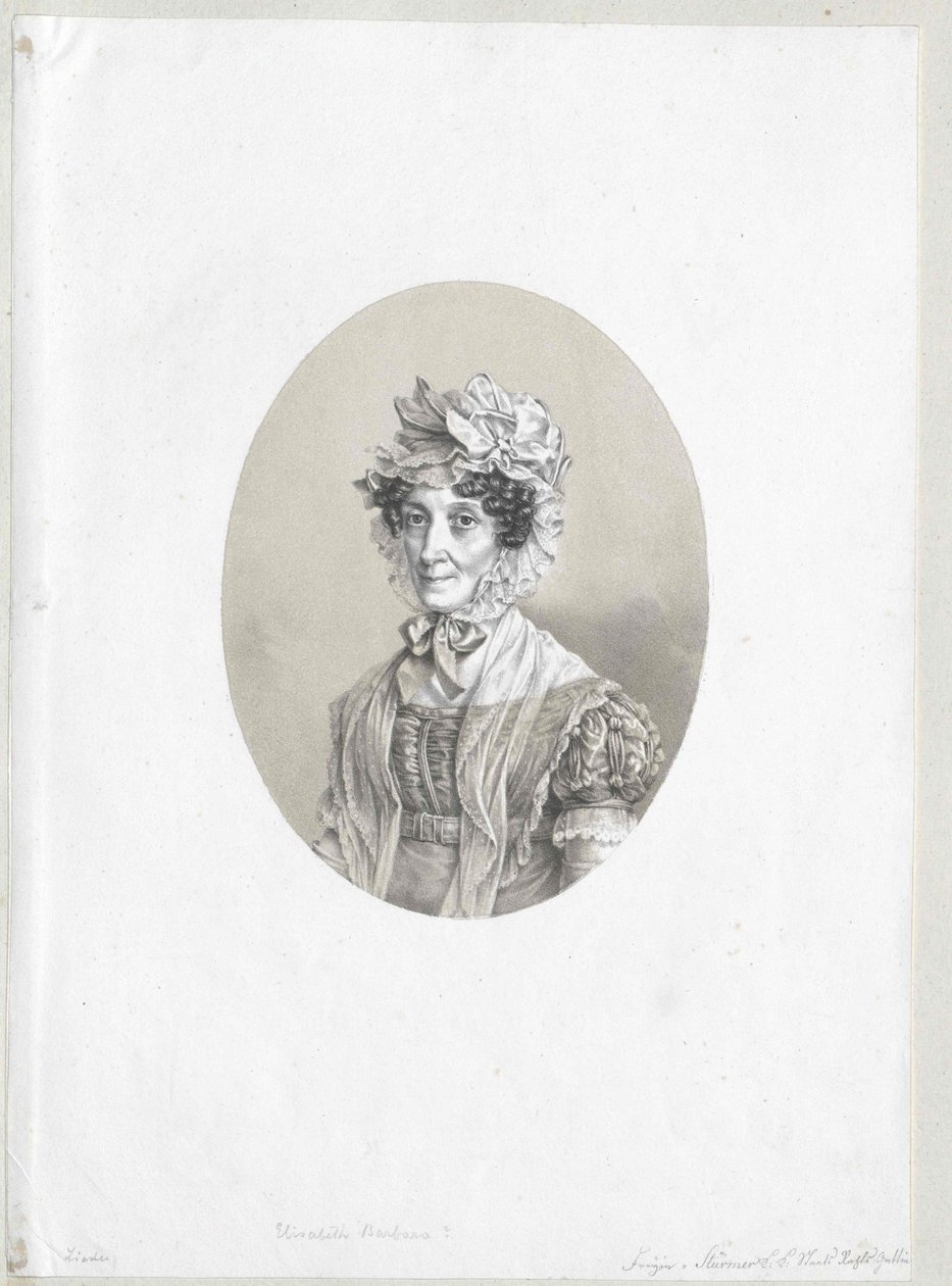 Elisabeth Barbara Barones von Testa door Artist Unknown