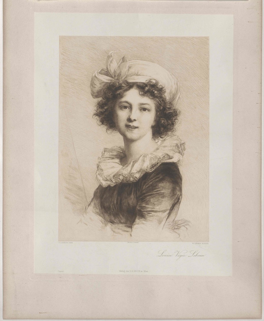 Elisabeth Vigée-Lebrun door Artist Unknown