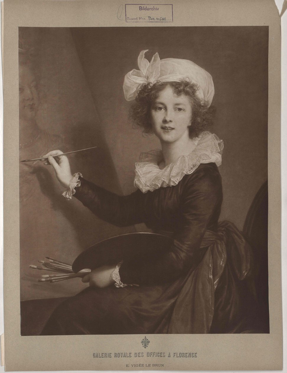 Elisabeth Vigee-Lebrun door Artist Unknown
