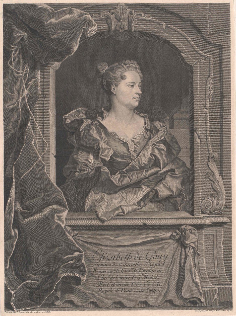 Elisabeth de Gouix door Artist Unknown