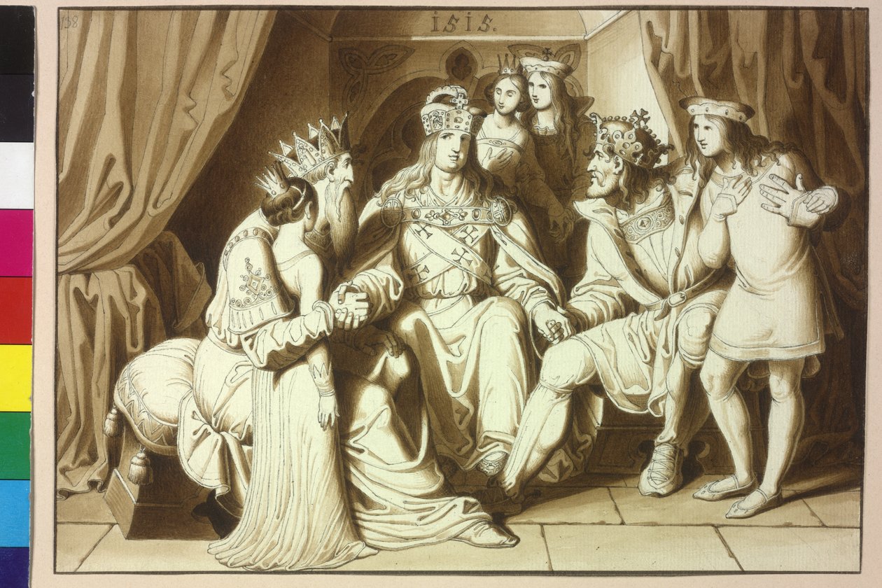 Keizer Maximiliaan I door Artist Unknown