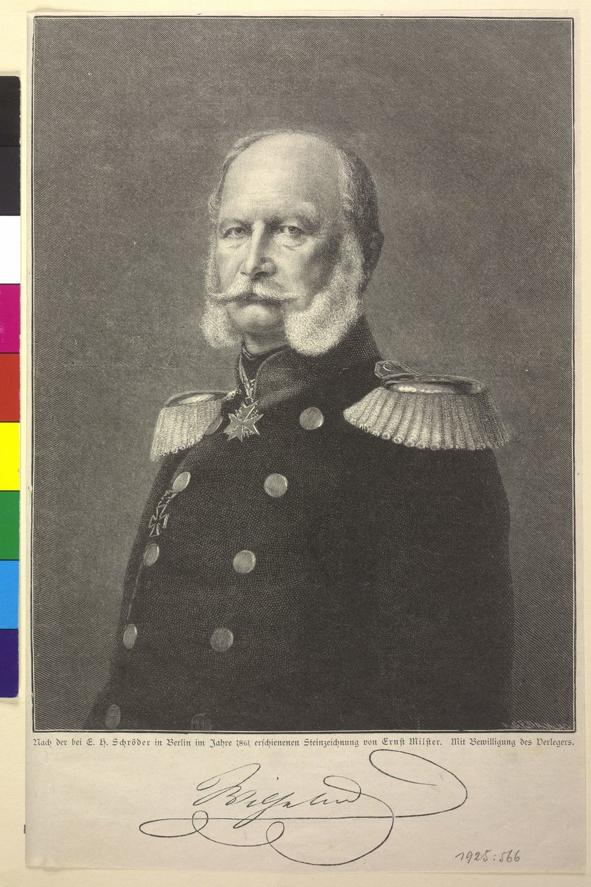 Keizer Willem I door Artist Unknown
