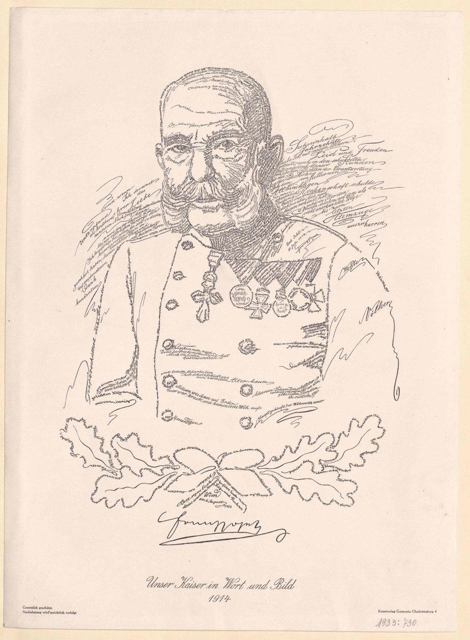 Keizer van Oostenrijk Franz Joseph I door Artist Unknown
