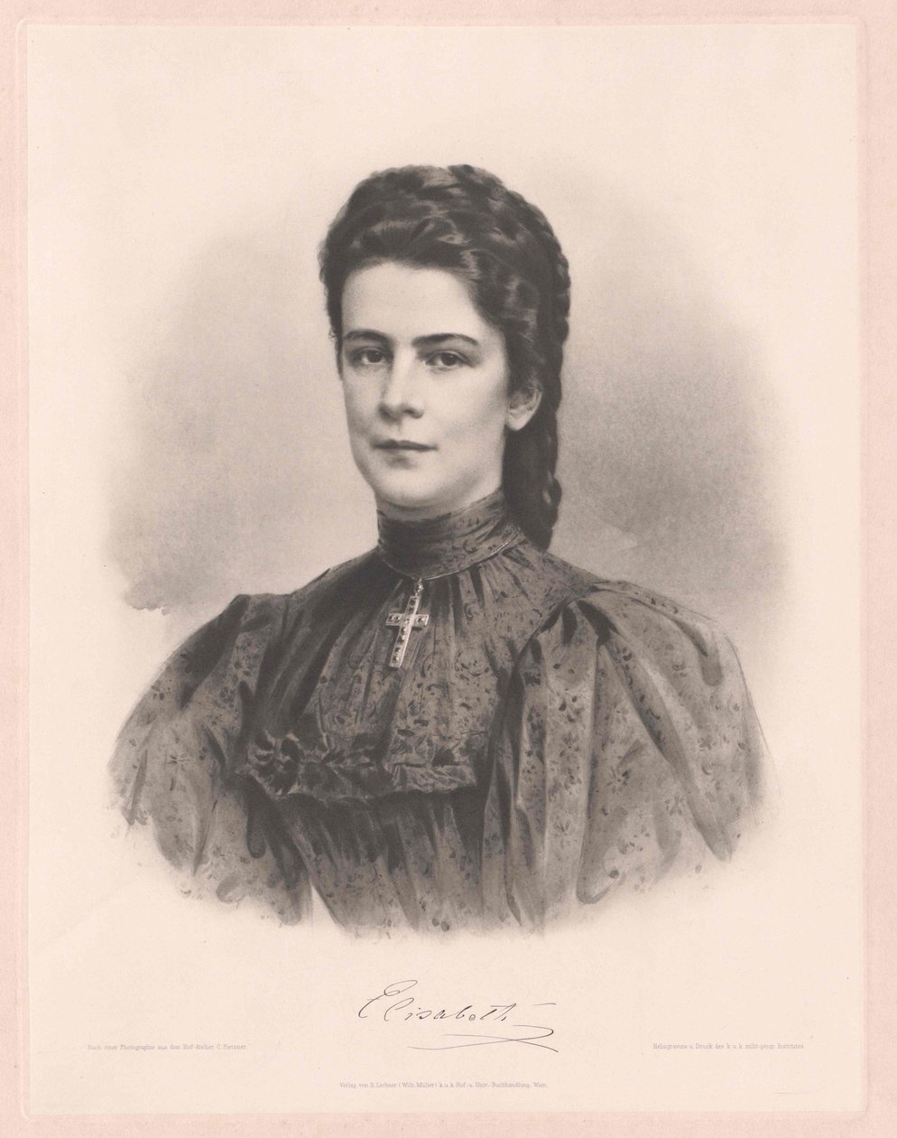 Keizerin van Oostenrijk Elisabeth door Artist Unknown