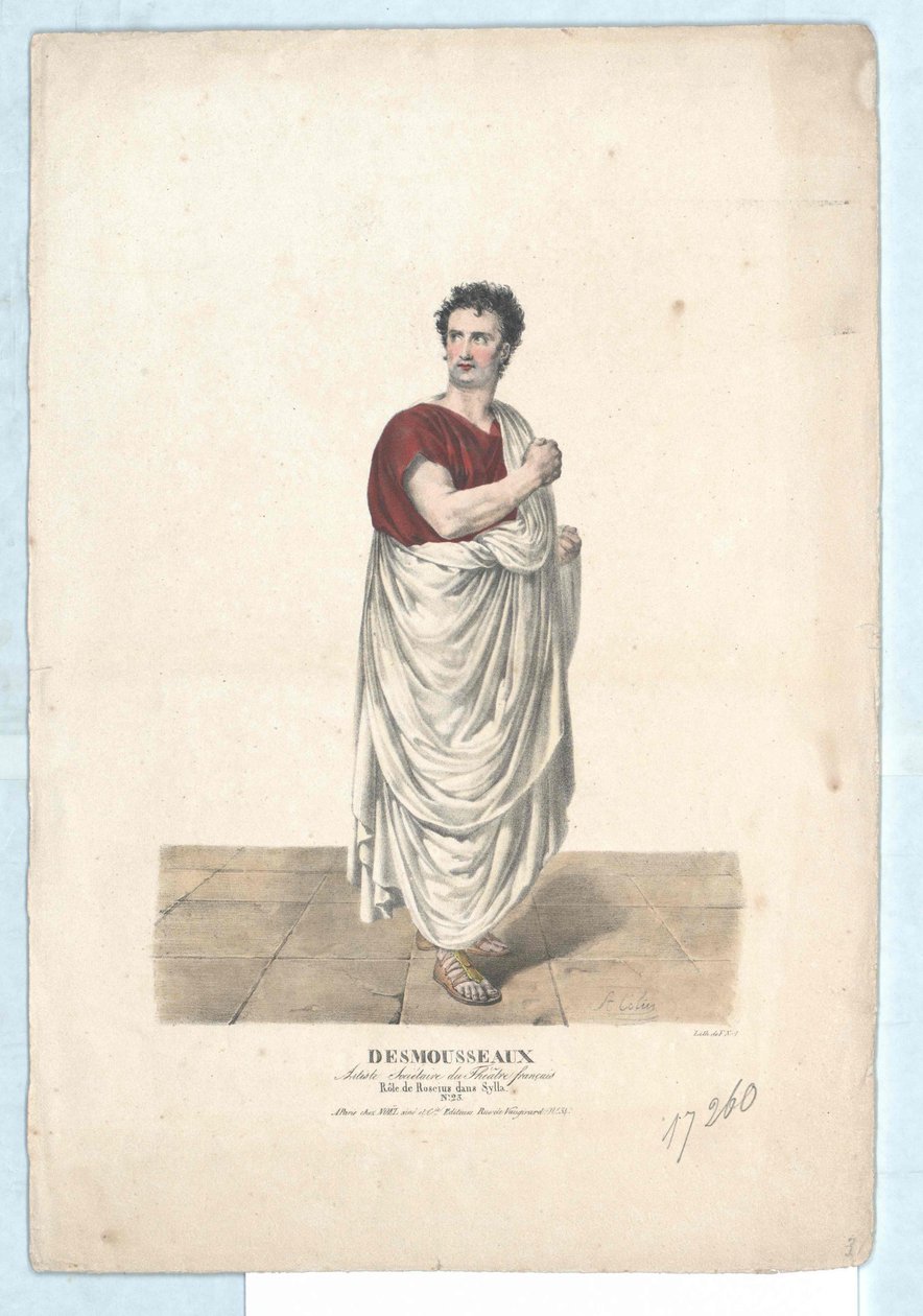 Felicite Auguste Desmousseaux door Artist Unknown