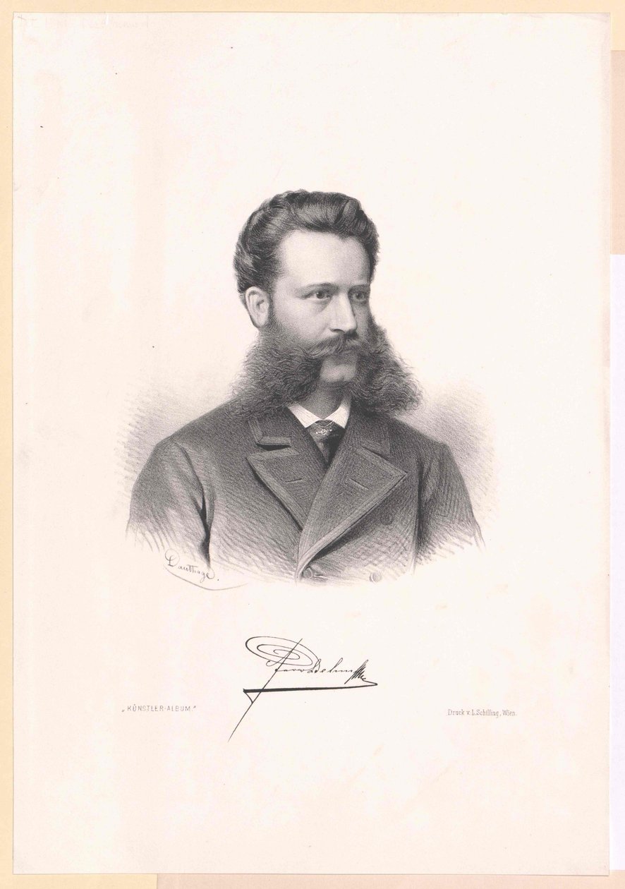 Ferdinand Dehm door Artist Unknown