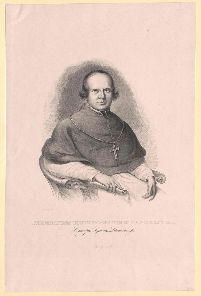 Ferdinand ridder Kindermann-Schulstein door Artist Unknown